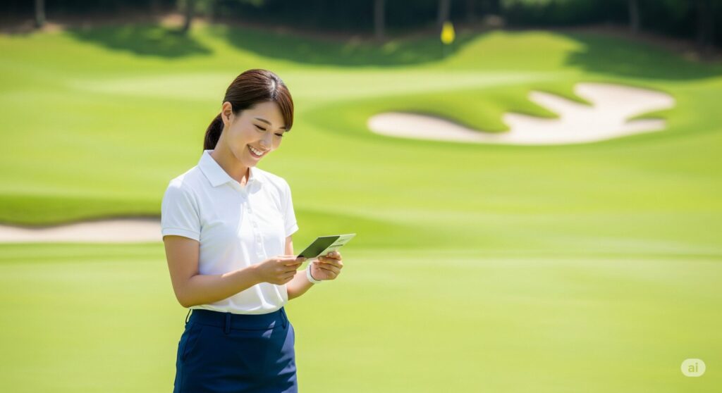 女性初心者のゴルフの平均スコアは?
