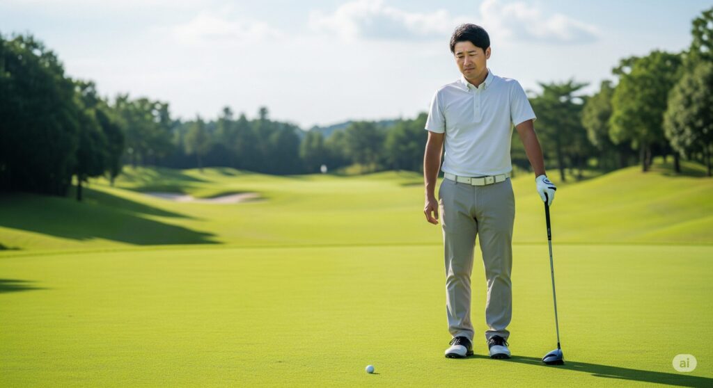 ゴルフ100切りメンタルを崩すトップの原因