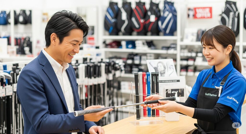 ゴルフグリップ交換の費用はゴルフパートナーが安い？