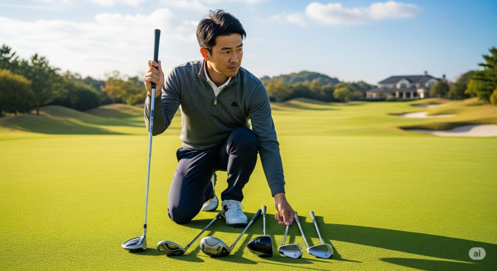 打ちたい距離に合う番手の選び方