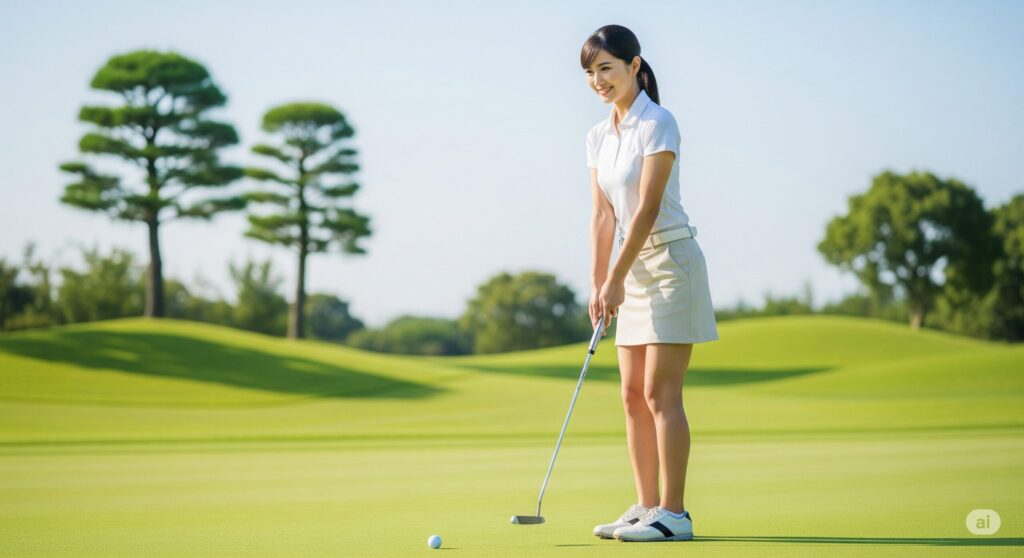 女性がゴルフ100切りを目指す練習量の目安