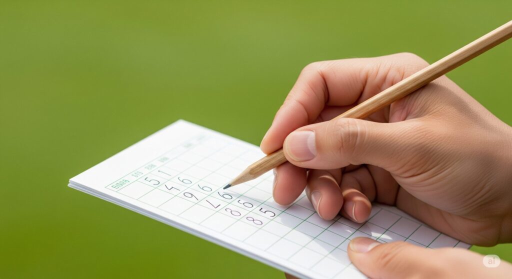 初心者 ゴルフコース スコアの数え方