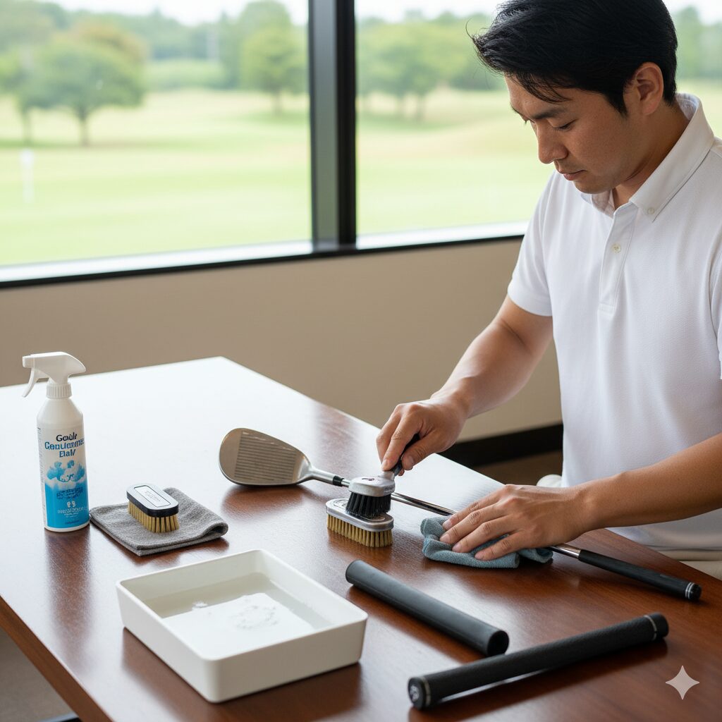 ゴルフクラブの正しい手入れ方法とクリーナー