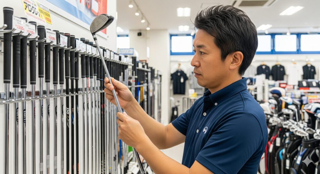 ゴルフパートナーの中古シャフト情報