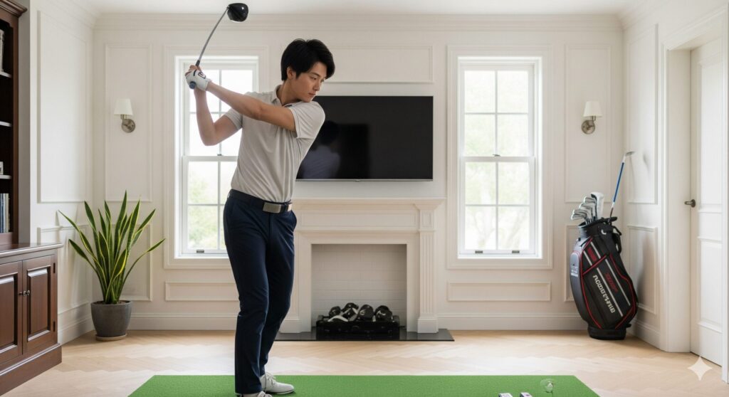 自宅でのドライバー練習とグッズ活用ドリル