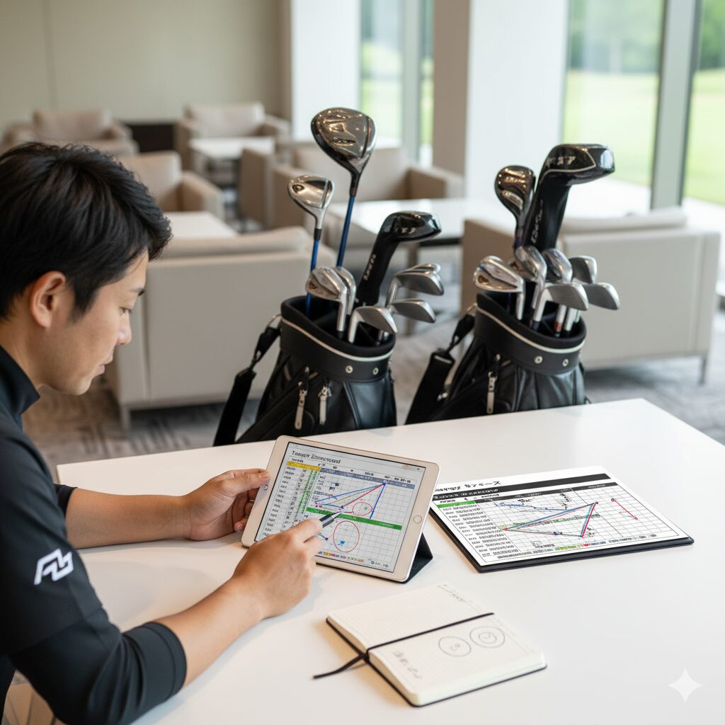 ティー選択とスコア配分の設計図