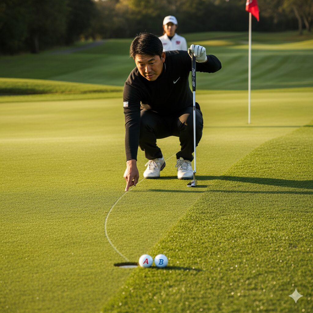 A/Bグリーン完全攻略（芝種差への対応）