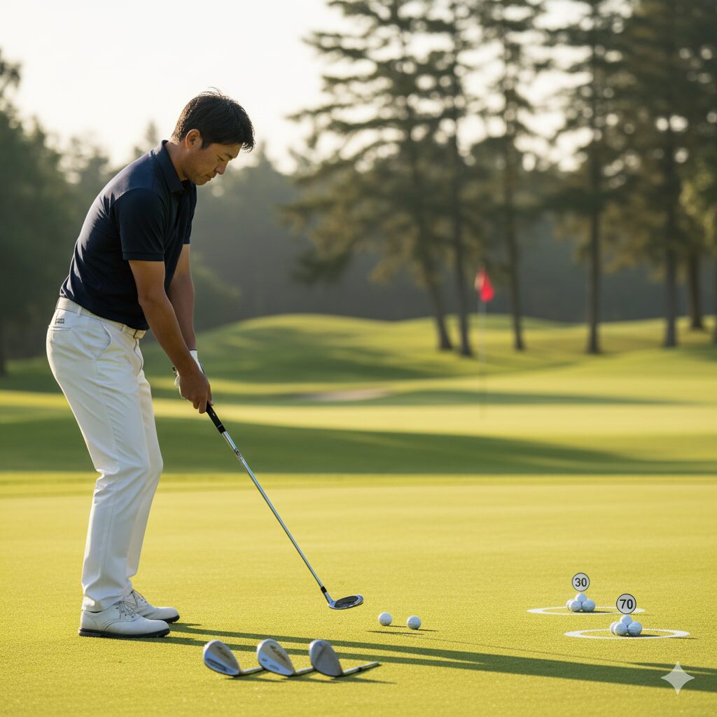 グリーン周り＆ウェッジセッティング