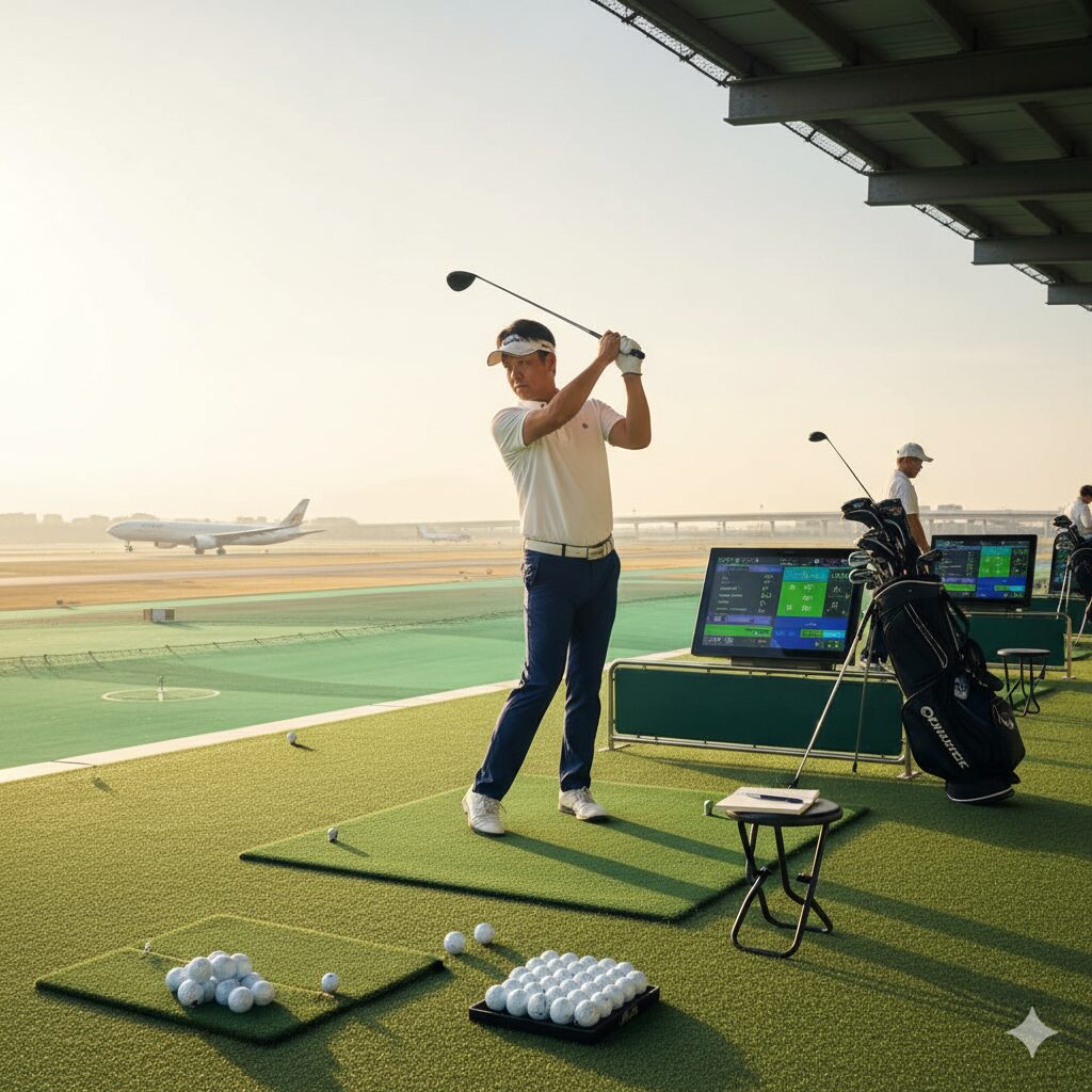 練習場の使い方と当日ルーティン