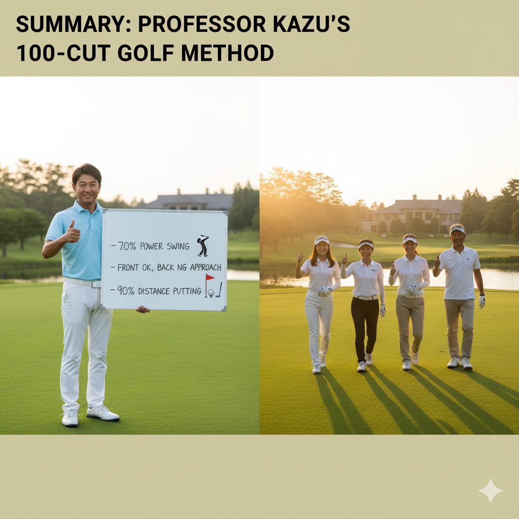 まとめ:100切先生カズの結論