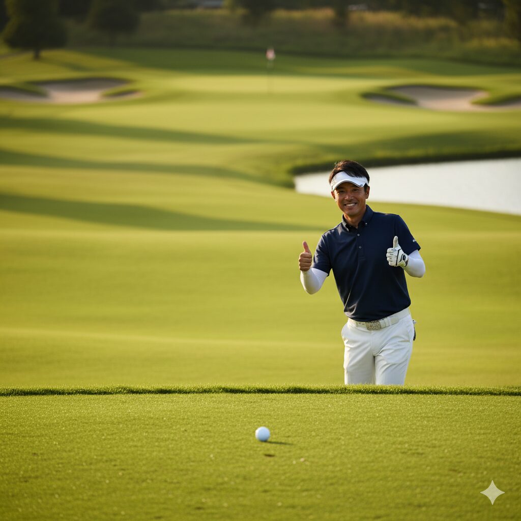 Par3は手前から｜4番・17番で崩れない