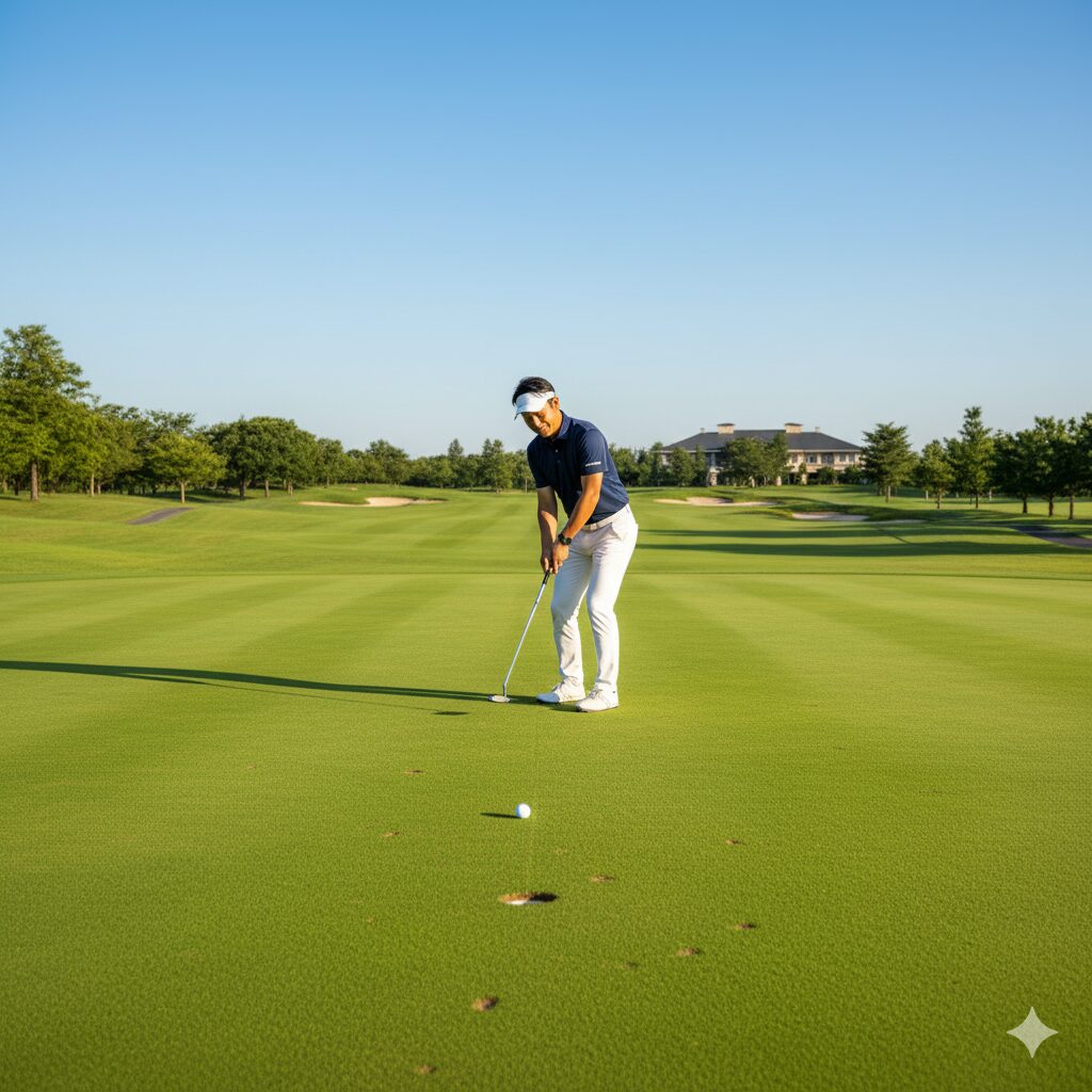 グリーン攻略｜3パットを5回以内に抑える