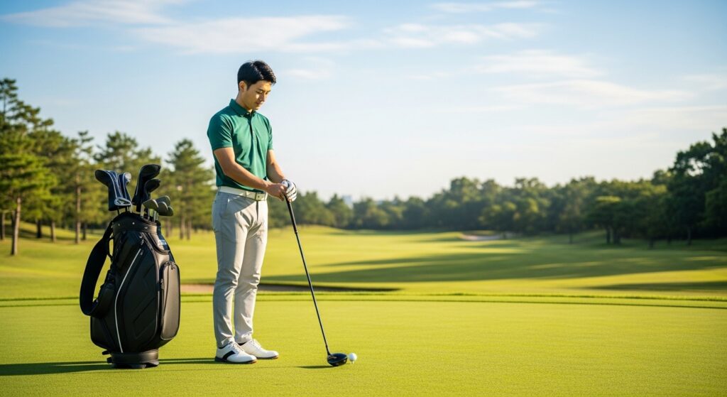 ティーショット設計：曲げないためのクラブ選択