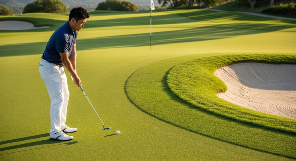 グリーン＆バンカー：寄せワンの再現性を上げる