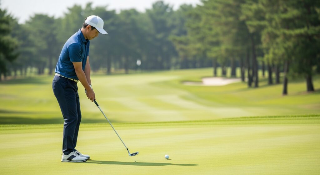 50Y以内とパットで稼ぐ