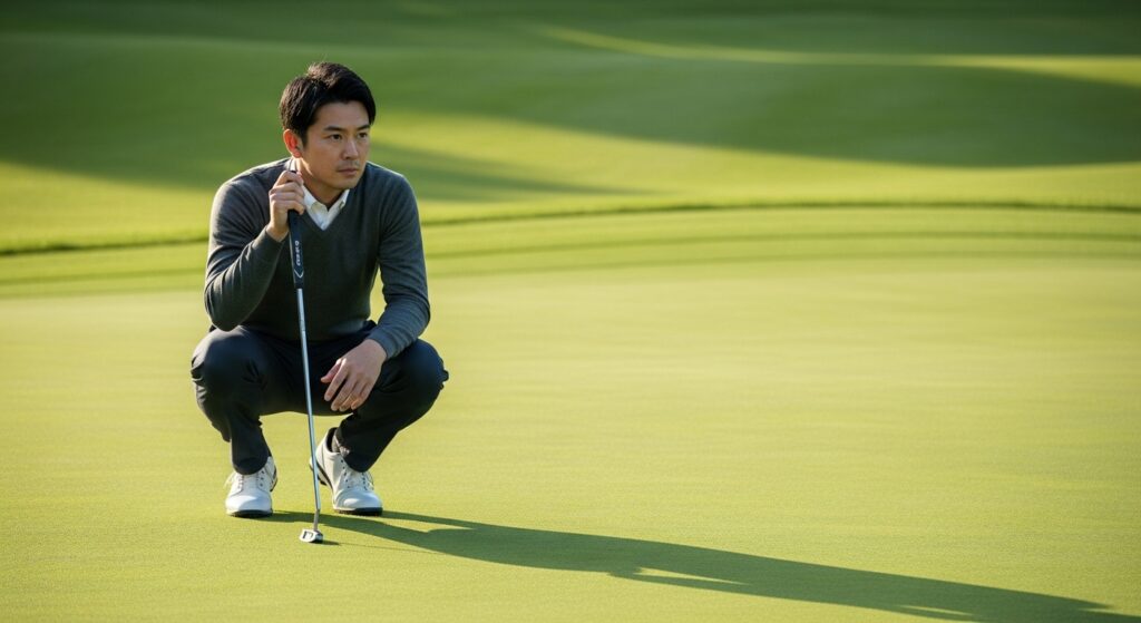 グリーン攻略：3パットを消す“乗せる場所”の考え方