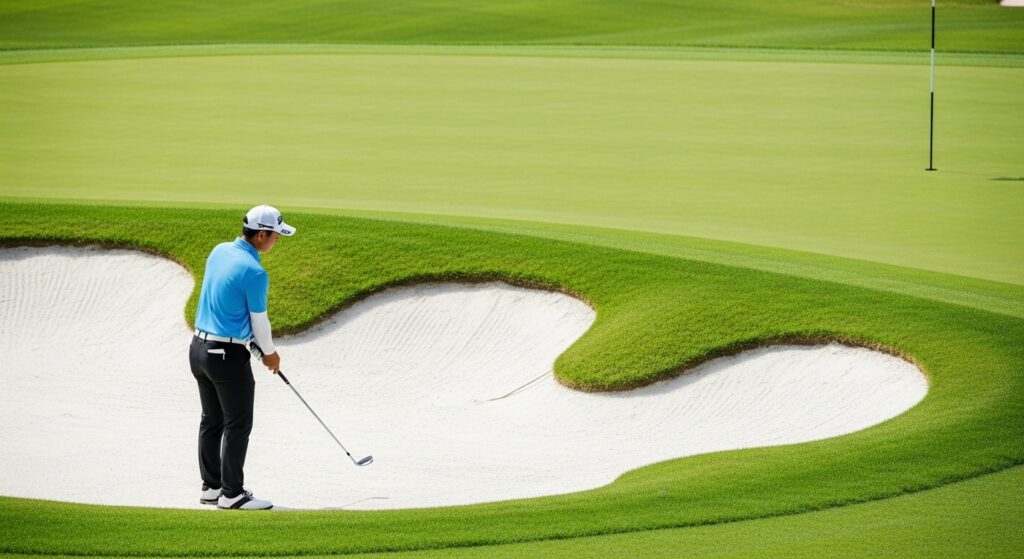 グリーン周りとバンカー攻略がスコアメイクの分かれ道