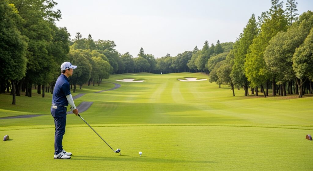 ロングホール攻略がムーンレイク ゴルフクラブ 鶴舞コースのスコアを左右する