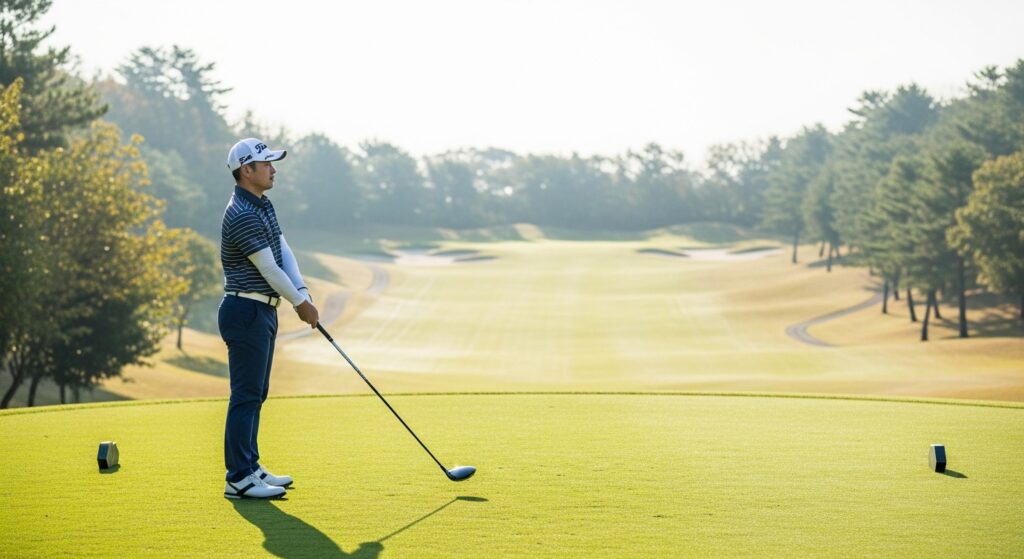 新陽カントリー倶楽部で100切りするためのティーショット戦略