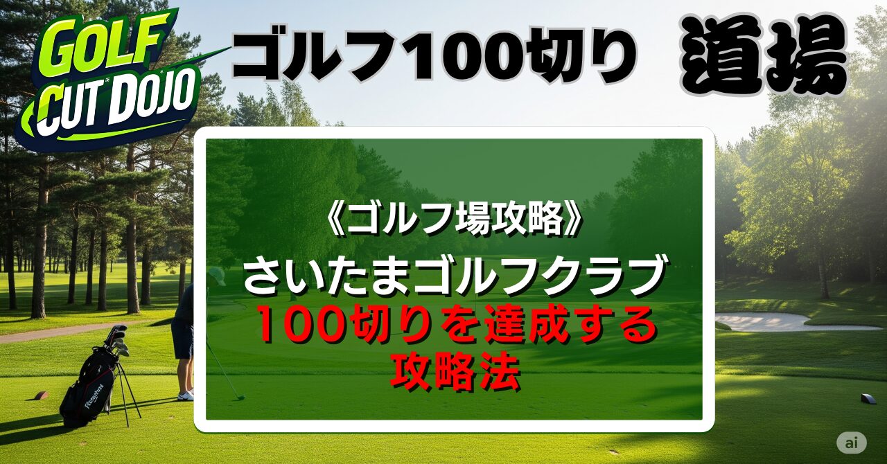 さいたまゴルフクラブで100切り