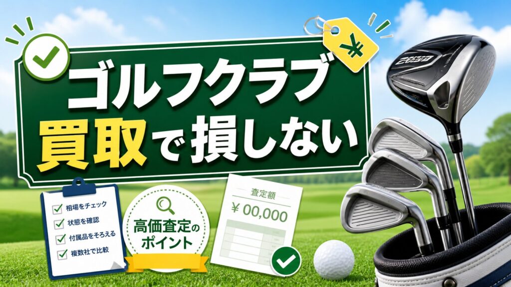 使わないクラブを整理したい