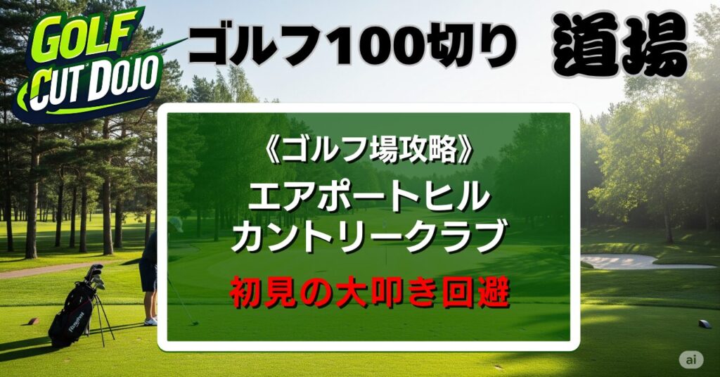 エアポートヒルカントリークラブ攻略法｜初見の大叩き回避